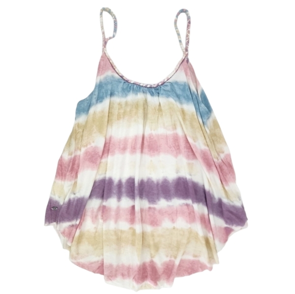 American Eagle Outfitters Soft & Sexy Braided Tie Dye Tank Top Size Extra Small - Picture 6 of 6